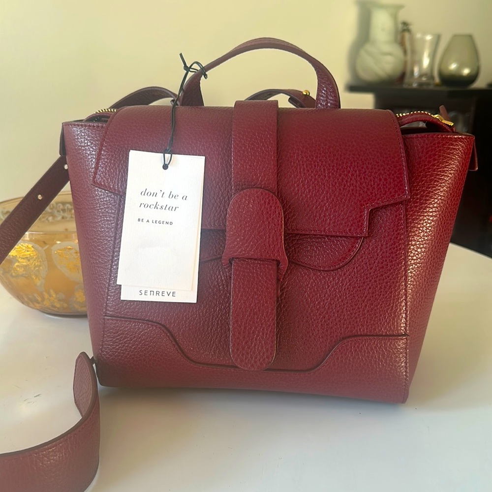 Senreve maroon mini maestra